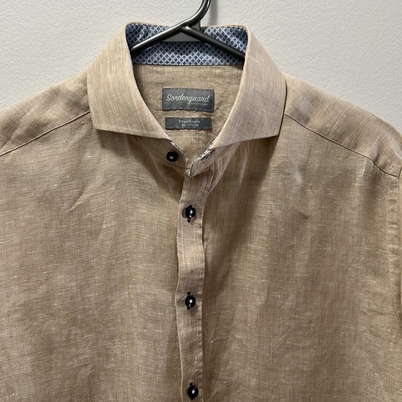 Sondergaard 100%Linen Shirts For Men - Picture 4 of 12